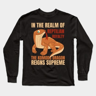 Komodo Dragon Long Sleeve T-Shirt